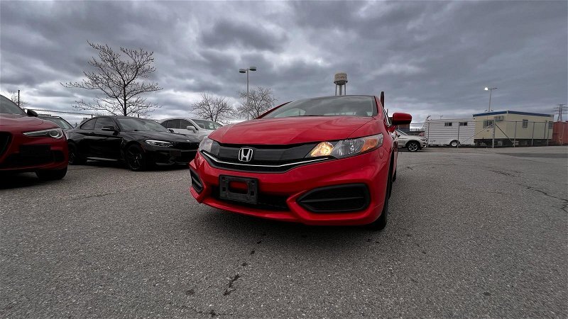2015 Honda Civic Coupe EX | Low KM | Rallye Red | 1 Owner | 2 Sets Tires 