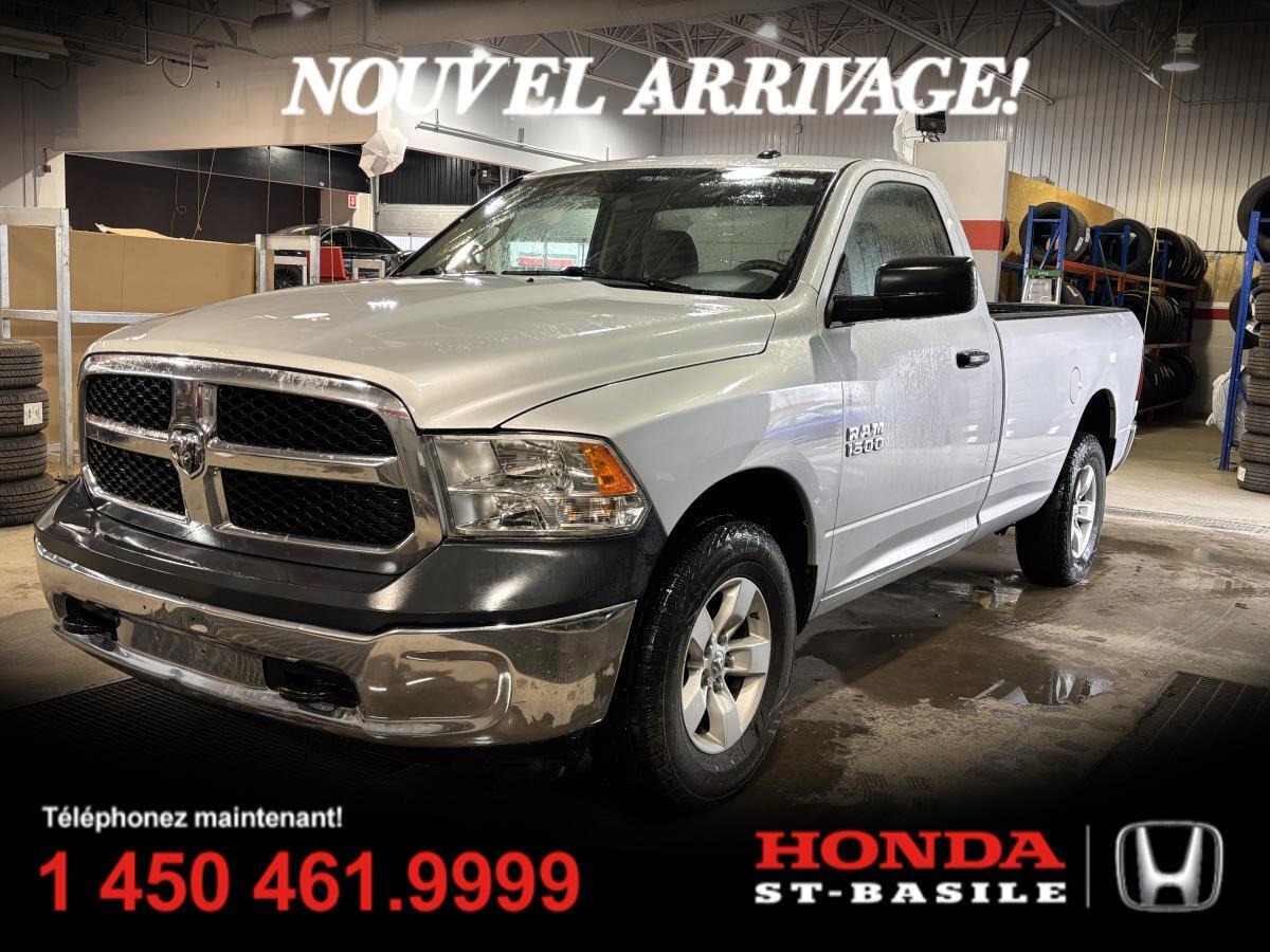 2017 Ram 1500 ST 4WD + V6 3.6L + 3.21 +A/C + MAGS + CRUISE