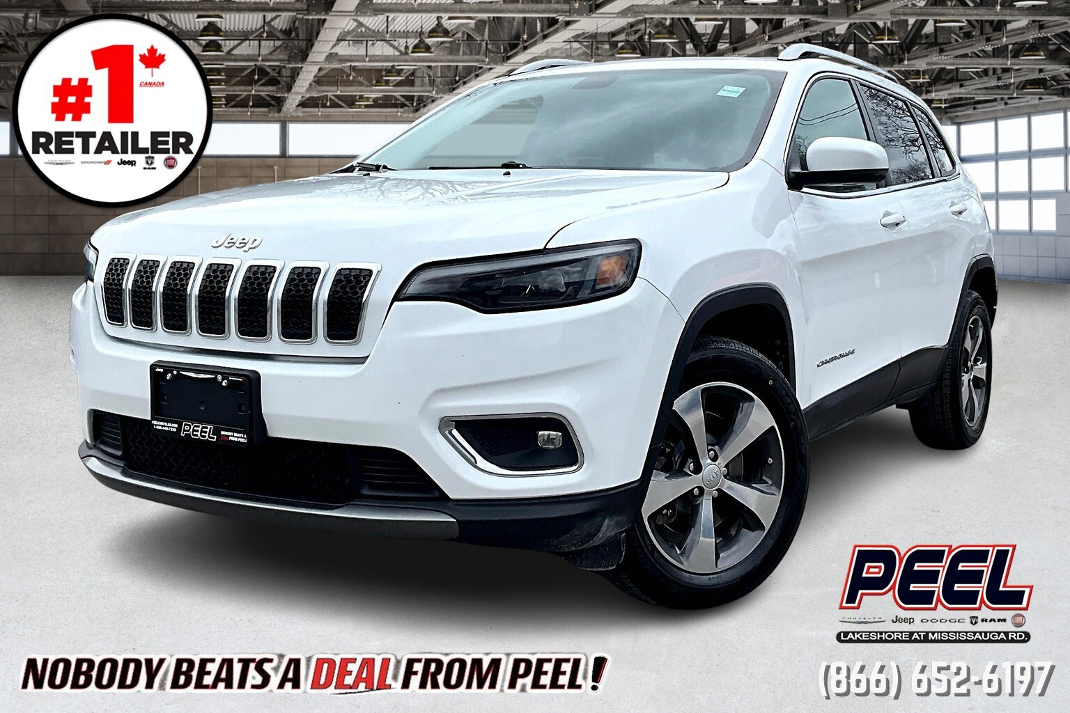 2019 Jeep Cherokee Limited | Panoroof | VentedLeather | SafetyTec 4x4