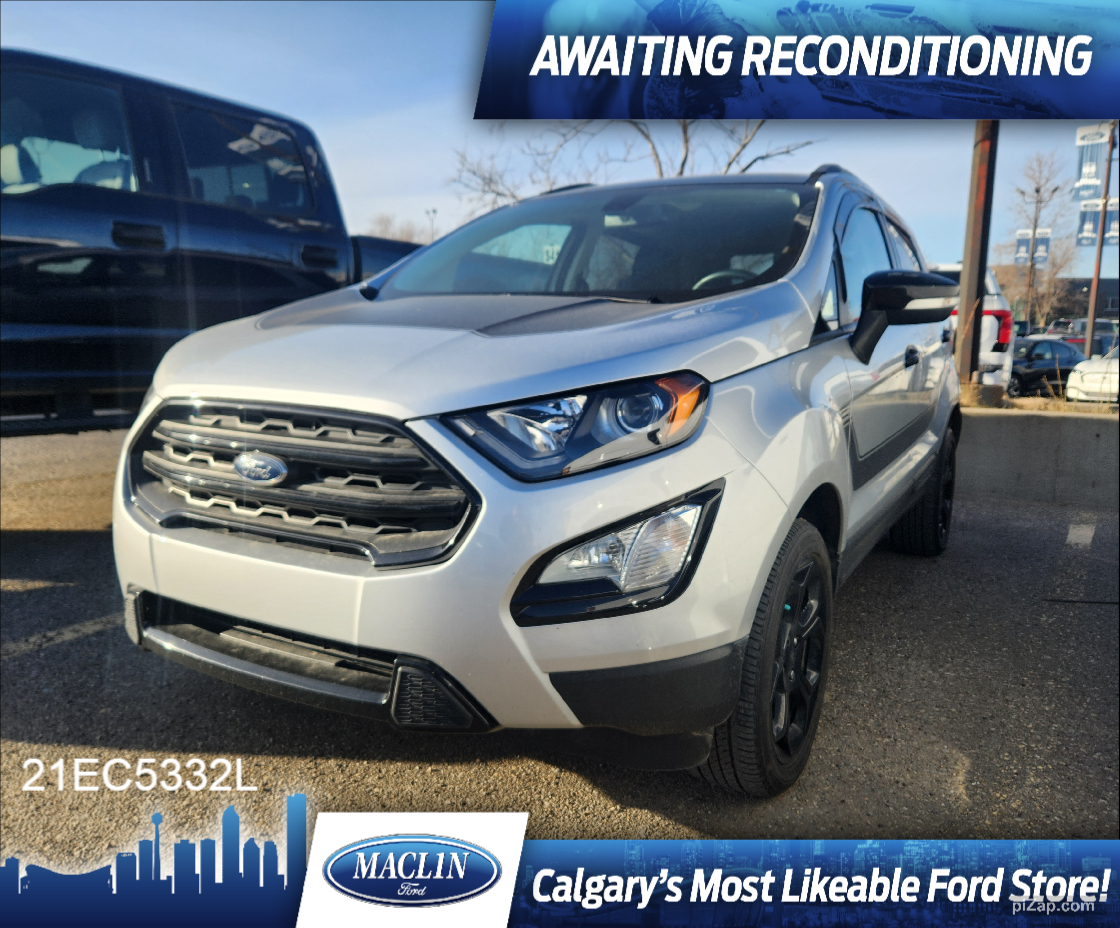 2021 Ford EcoSport SES | HEATED LEATHER | MOONROOF | NAV