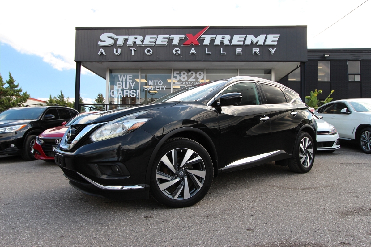 2017 Nissan Murano Platinum - NO ACCIDENTS, LEATHER, BOSE SOUND 