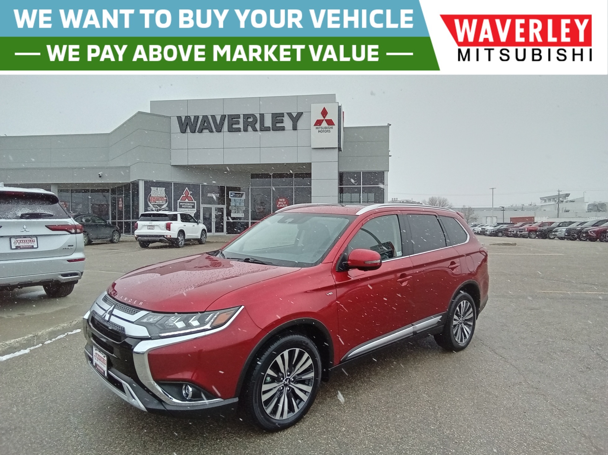 2020 Mitsubishi Outlander GT V6 AWD | One Owner | Bought Here New 