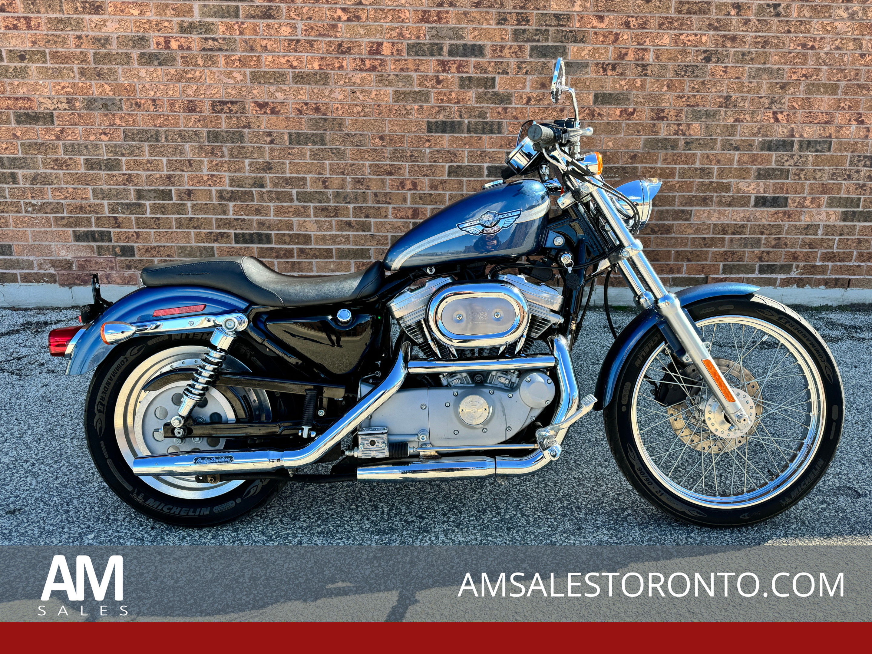 2003 Harley-Davidson XL883 Anniversary **CANADIAN BIKE** **RARE 100th ANNIVERSARY** 
