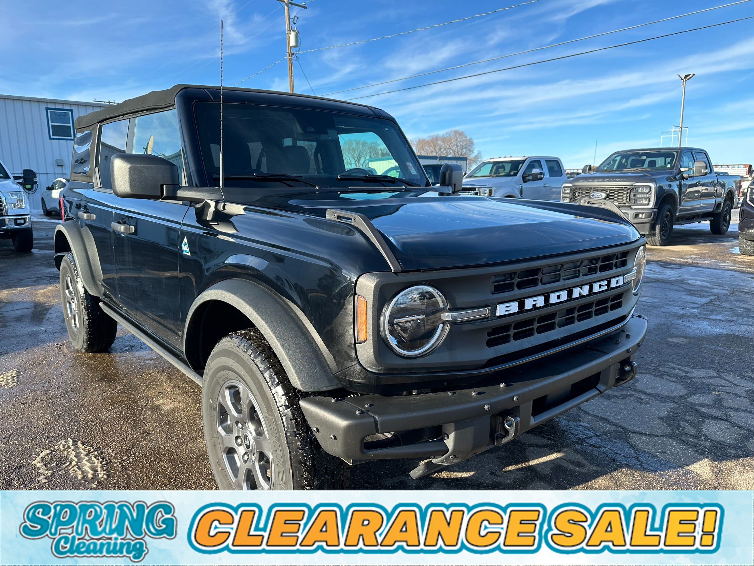 2021 Ford Bronco Black Diamond ACCIDENT FREE | LOCAL TRADE | ONE OW