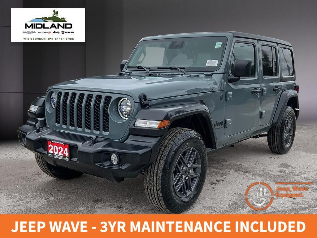 2024 Jeep Wrangler 4-Door Sport S-LED'S/Trailer Tow and HD Electrical