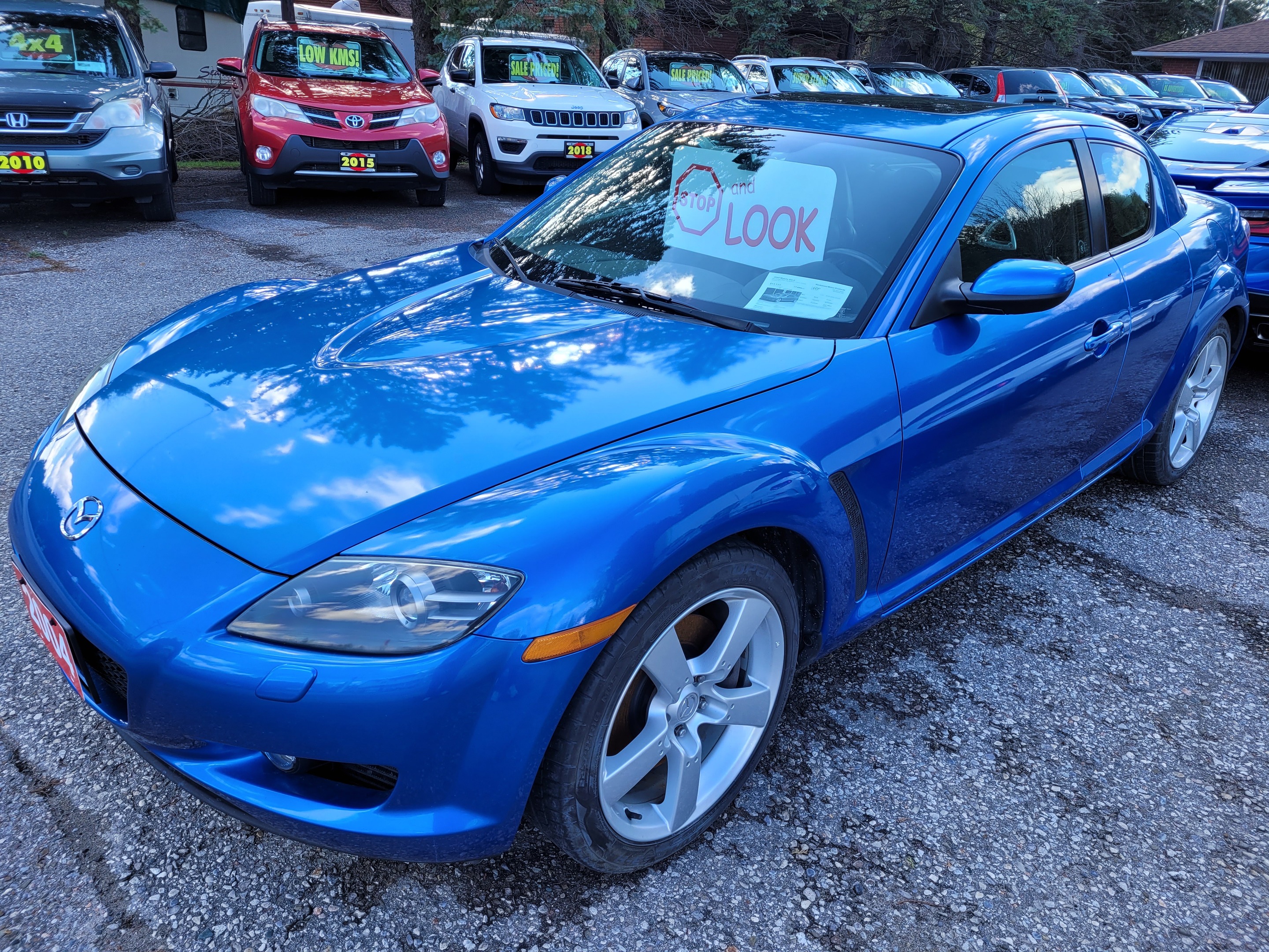 2004 Mazda RX-8 4dr Coupe Blue Jay Edition Clean Carfax Trades OK!