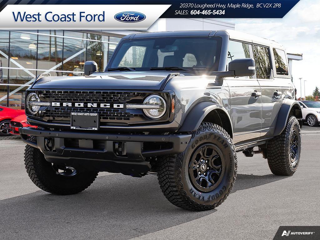 2024 Ford Bronco Wildtrak - High/Lux, Trailer Tow Pkgs
