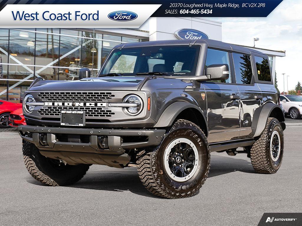 2024 Ford Bronco  - High/Lux, Sasquatch Pkgs, Rock Rails