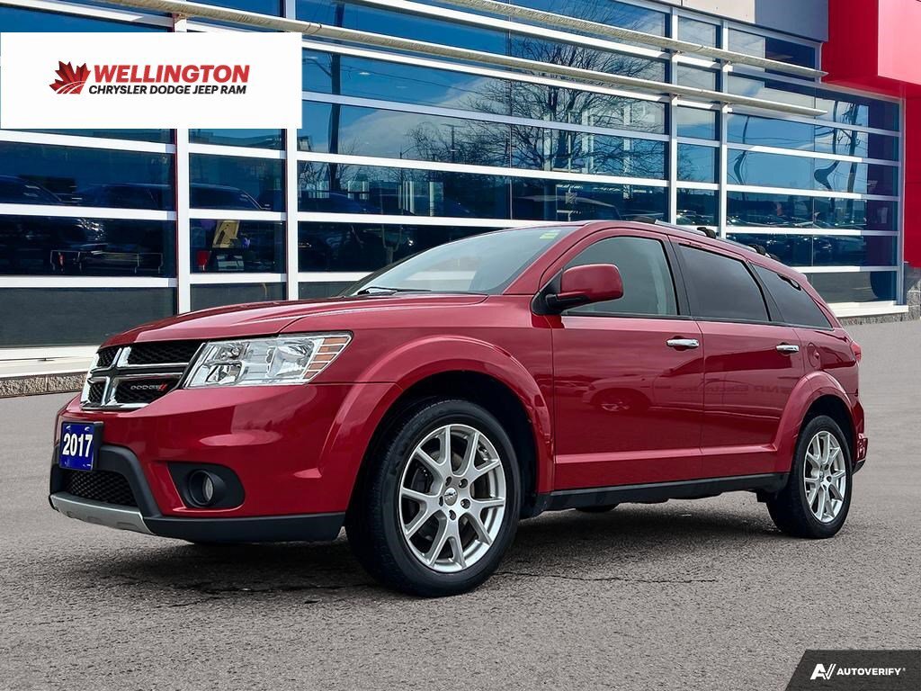 2017 Dodge Journey GT | Leather | Sunroof | Rear Video Group | AWD |