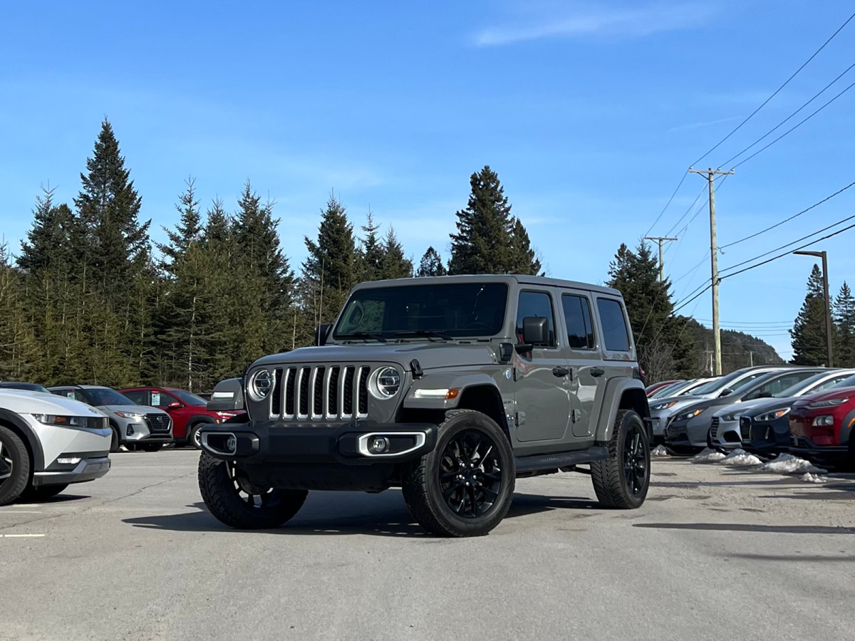 2021 Jeep Wrangler 4xe Unlimited Sahara à Traction 4X4