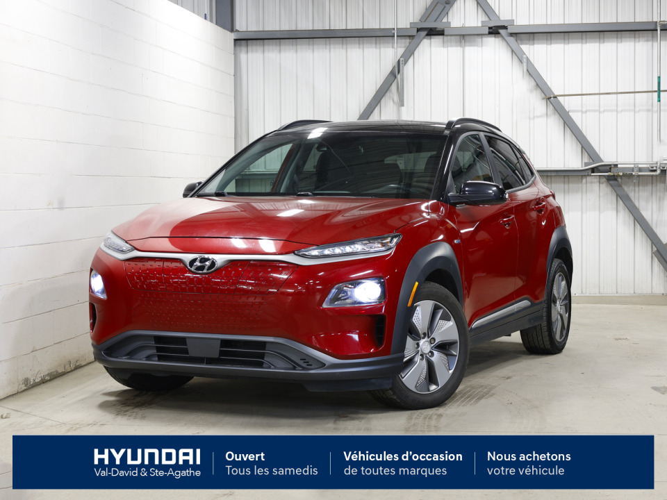 2019 Hyundai Kona Electric Preferred avec une Autonomie Électrique de 415km