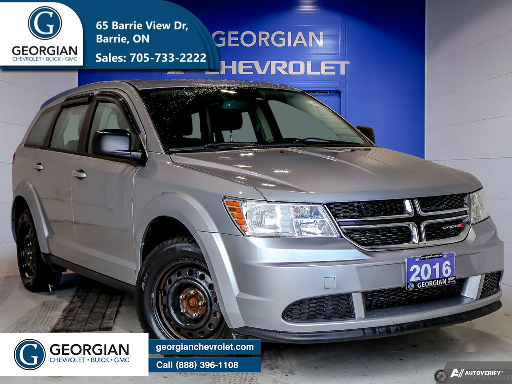 2016 Dodge Journey CVP Canada Value Package | LOW KM'S | DUAL ZONE CL