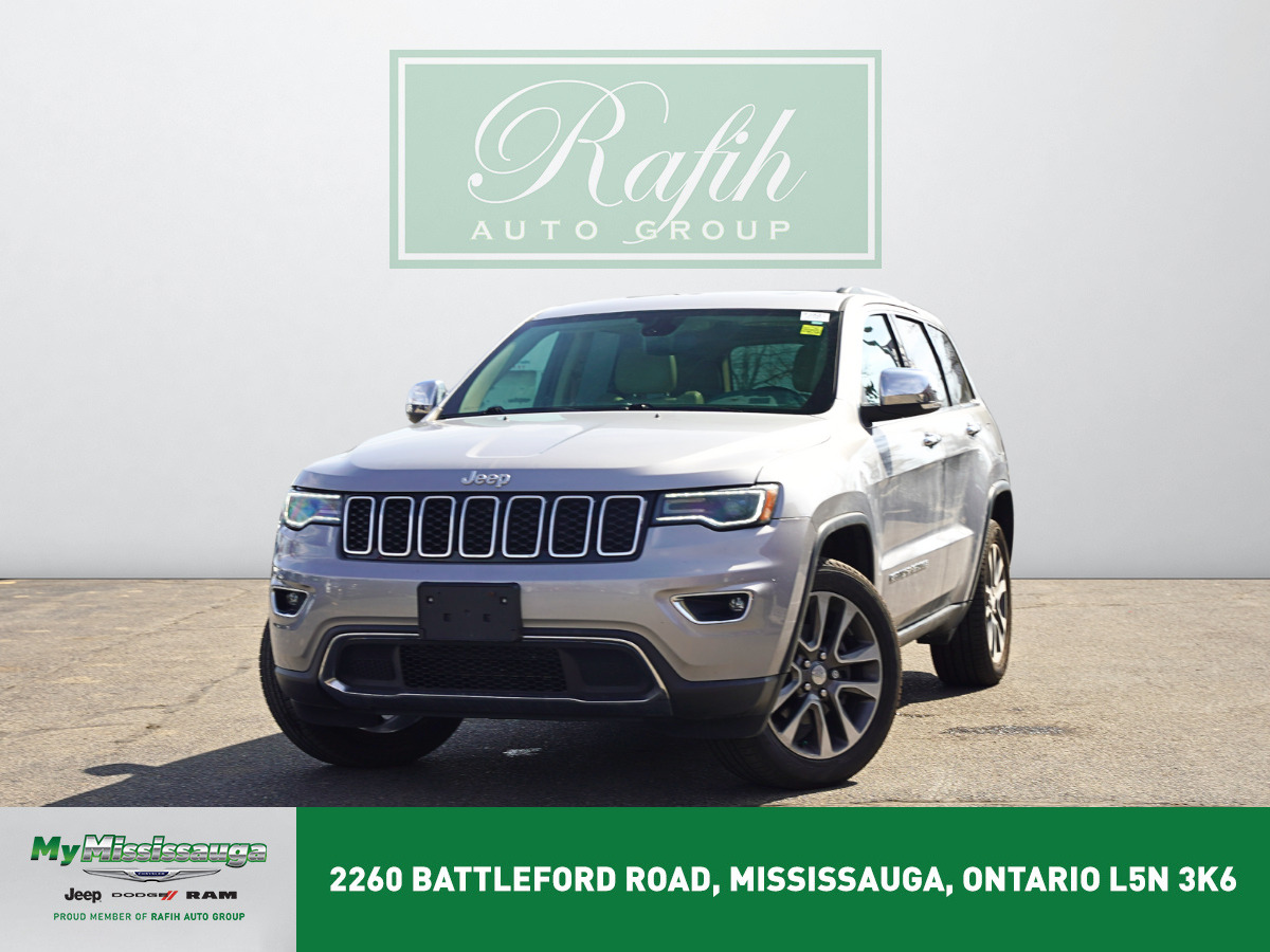 2018 Jeep Grand Cherokee LIMITED | 4X4 | NAVI | LEATHER | BLIND SPOT MONITO