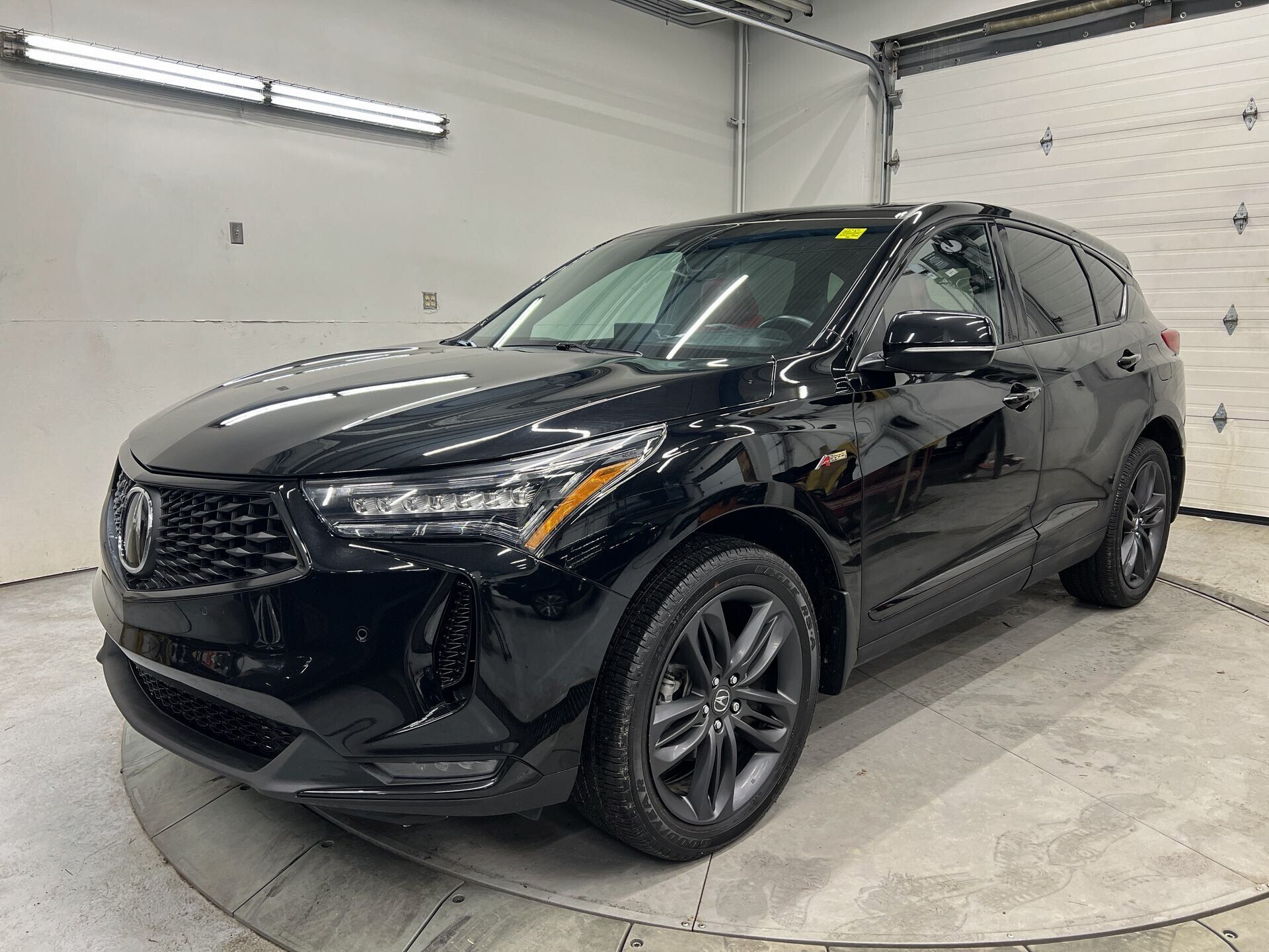 2022 Acura RDX A-SPEC AWD| PANO ROOF| RED LEATHER | NAV |LOW KMS!