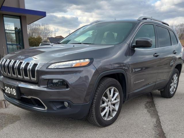 2018 Jeep Cherokee 4x4 Limited Low Mileage | Heated Seats | Blind Spo
