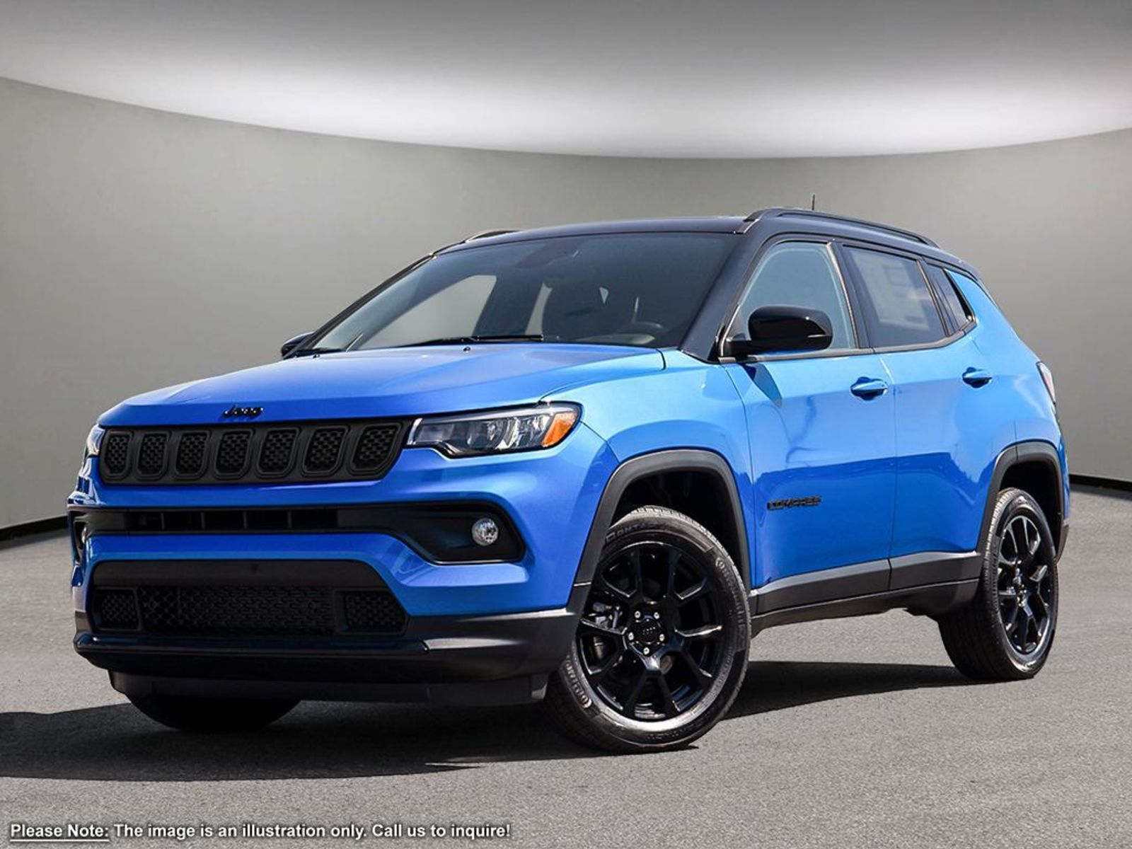2024 Jeep Compass ALTITUDE IN LASER BLUE PEARL EQUIPPED WITH A 2.0L 