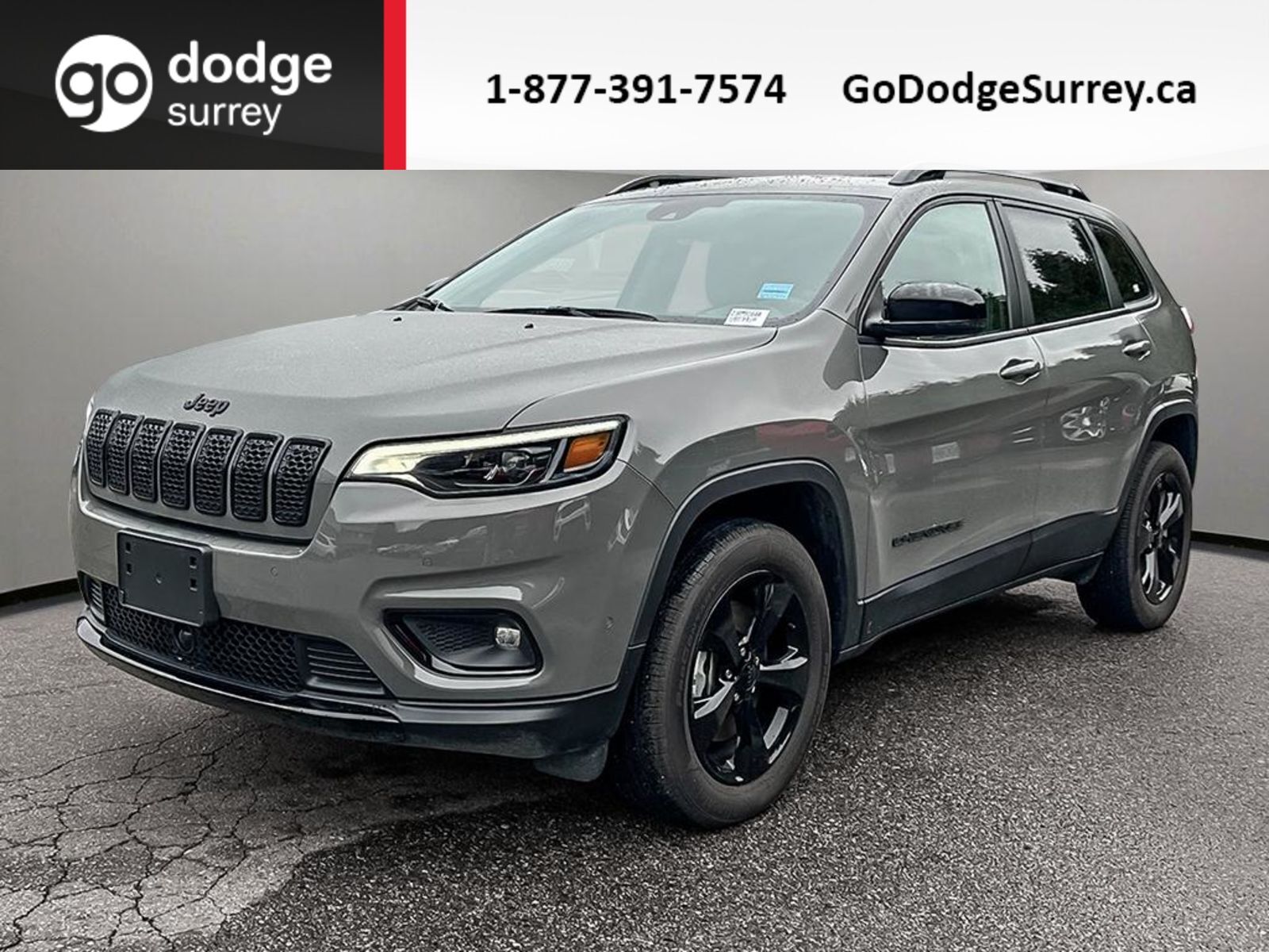 2023 Jeep Cherokee Altitude + LOW KMs/4X4/LEATHER/NAVI/REAR VIEW CAM/
