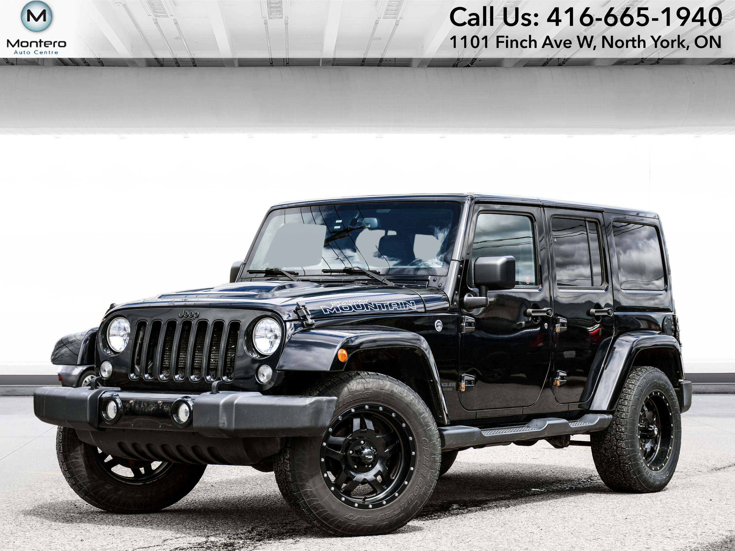 2017 Jeep WRANGLER UNLIMITED 4WD 4dr Smoky Mountain -Ltd Avail-