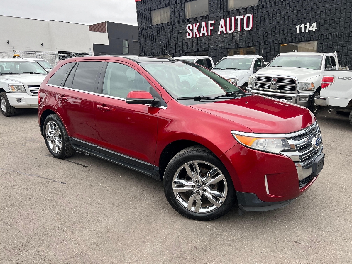 2013 Ford Edge LIMITED! 4 CYLINDER! LEATHER! BACK UP CAM!