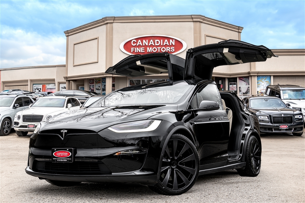 2022 Tesla Model X LONG RANGE AWD | YOKE STEERING | 6 PASS | NO ACCID