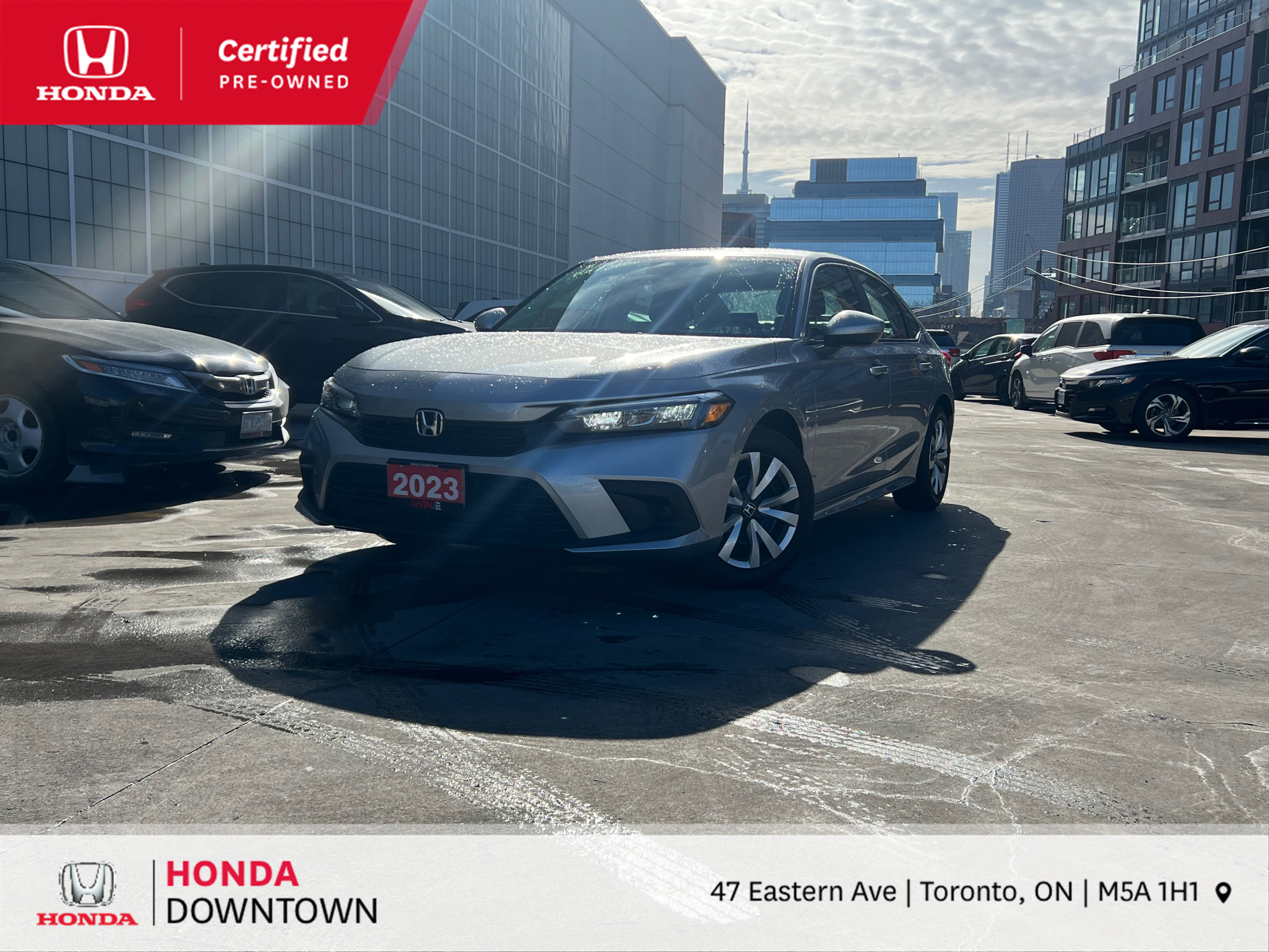 2023 Honda Civic Sedan LX CVT 7 Years/160k Honda Certified Warranty
