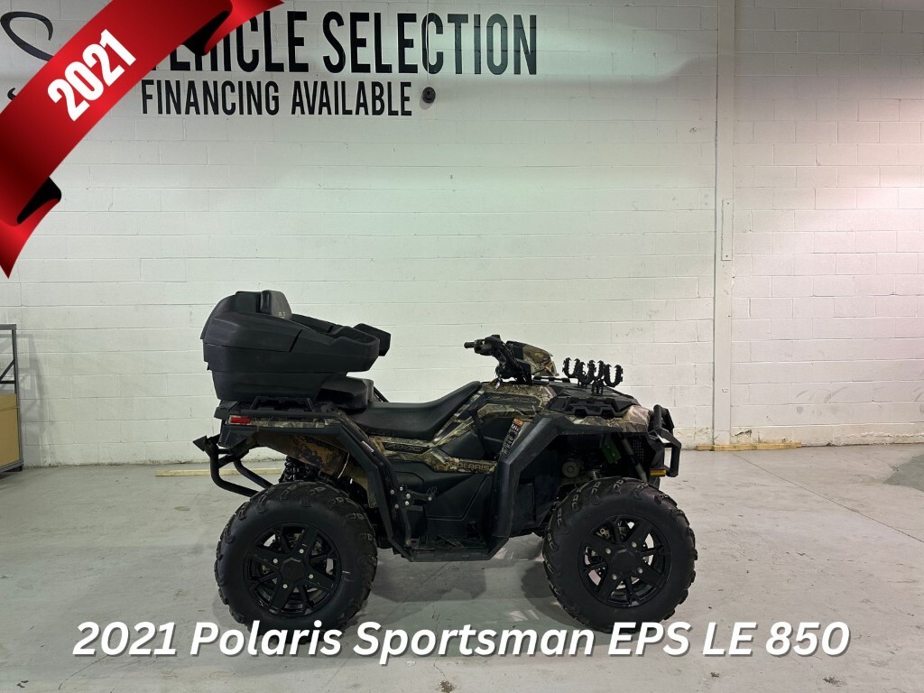 2021 Polaris Sportsman EPS LE EPS LE 850 - V5967 - -No Payments for 1 Year**