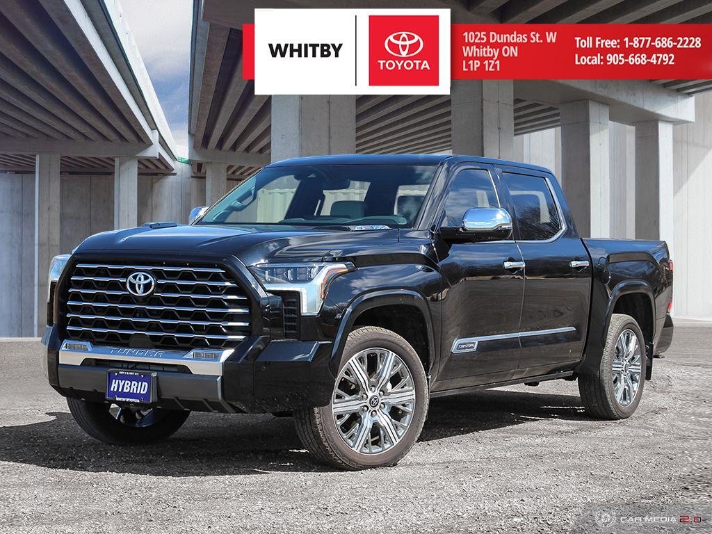 2024 Toyota Tundra CAPSTONE CREWMAX 4WD / ONE OWNER / LEATHER