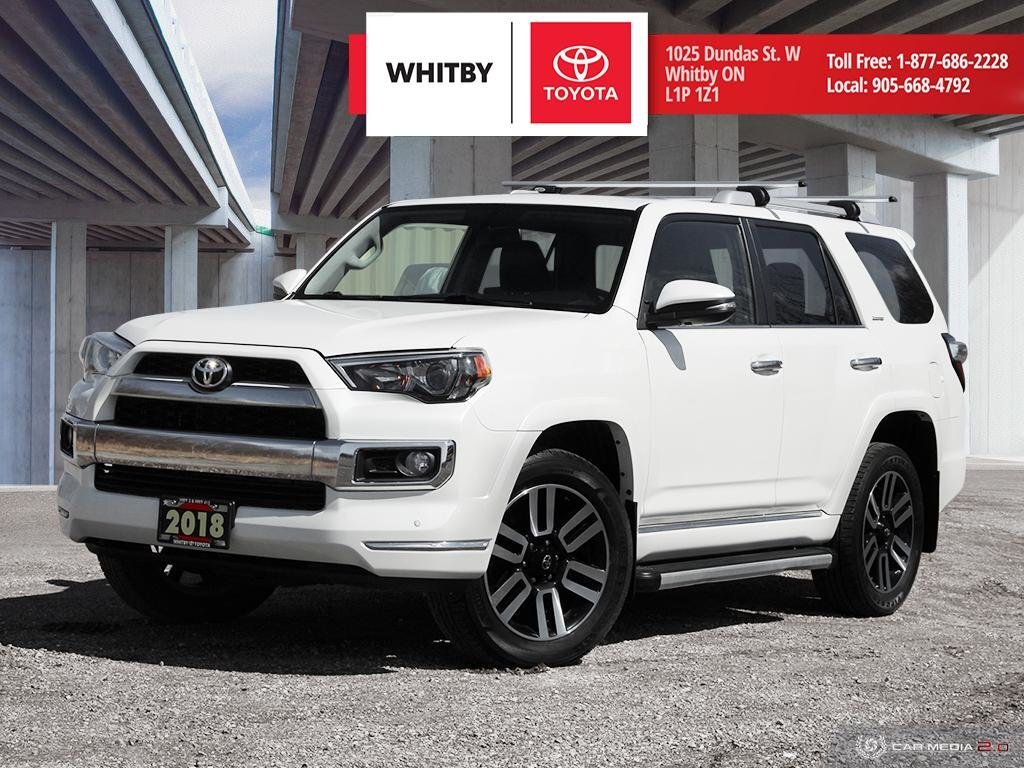2018 Toyota 4Runner SR5 4WD LIMITED / LEATHER / NO ACCIDENT CLAIMS