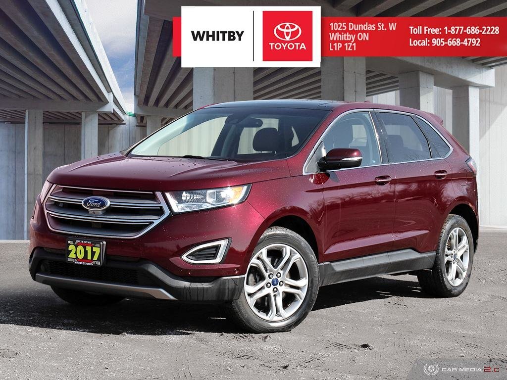2017 Ford Edge TITANIUM AWD / ONE OWNER / HEATED SEATS / SUN ROOF
