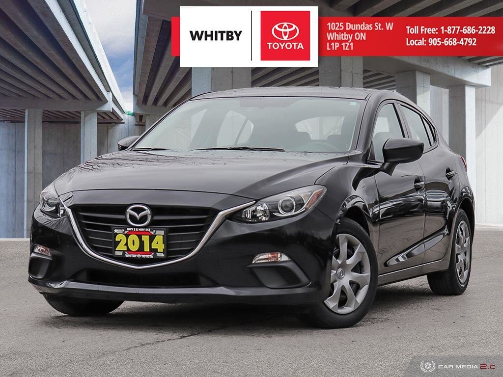 2014 Mazda Mazda3 GX-SKY FWD SPORT / NO REPORTED ACCIDENTS