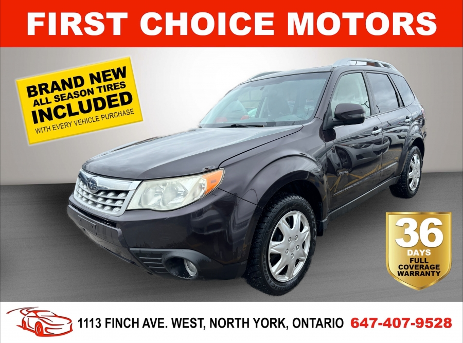 2013 Subaru Forester 2.5X CONVENIENCE ~AUTOMATIC, FULLY CERTIFIED WITH 