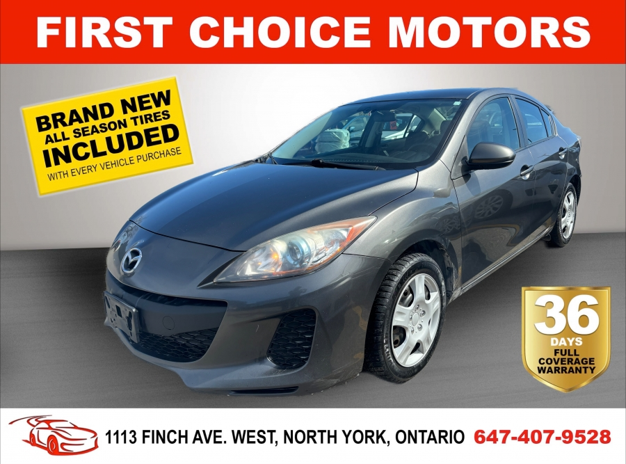 2013 Mazda Mazda3 GS SKYACTIV ~AUTOMATIC, FULLY CERTIFIED WITH WARRA