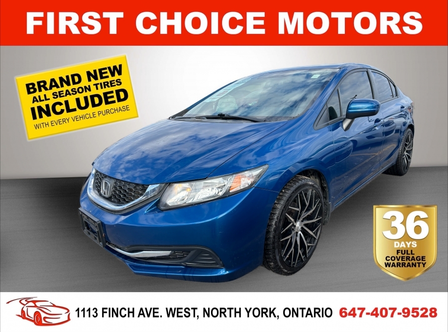 2015 Honda Civic LX ~AUTOMATIC, FULLY CERTIFIED WITH WARRANTY!!!~