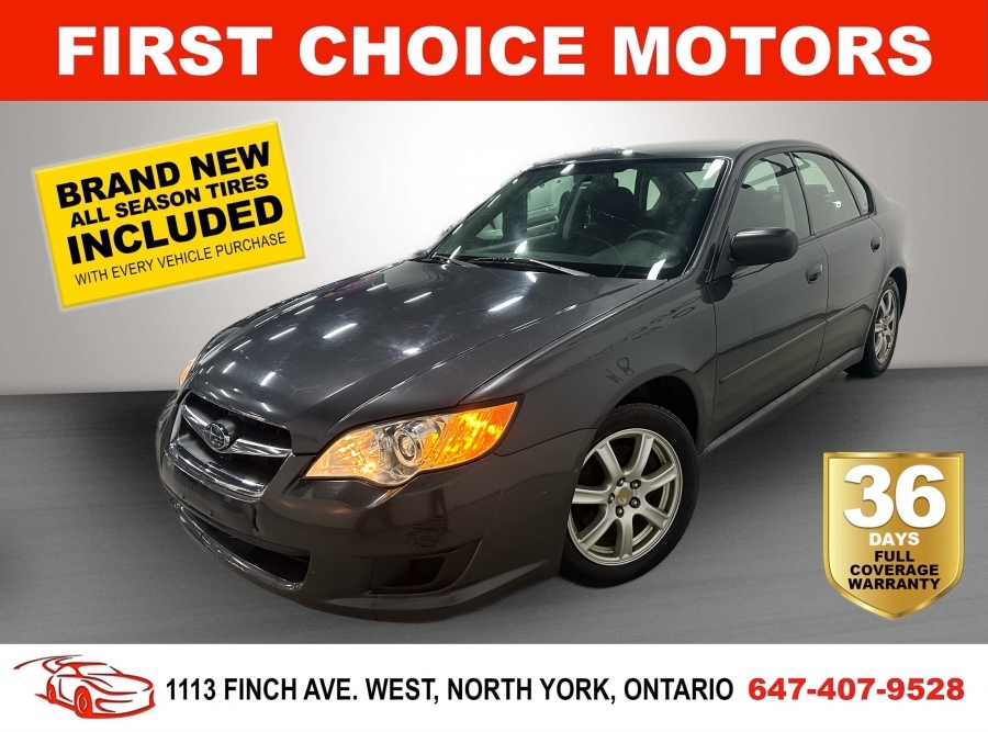 2008 Subaru Legacy  ~AUTOMATIC, FULLY CERTIFIED WITH WARRANTY!!!~