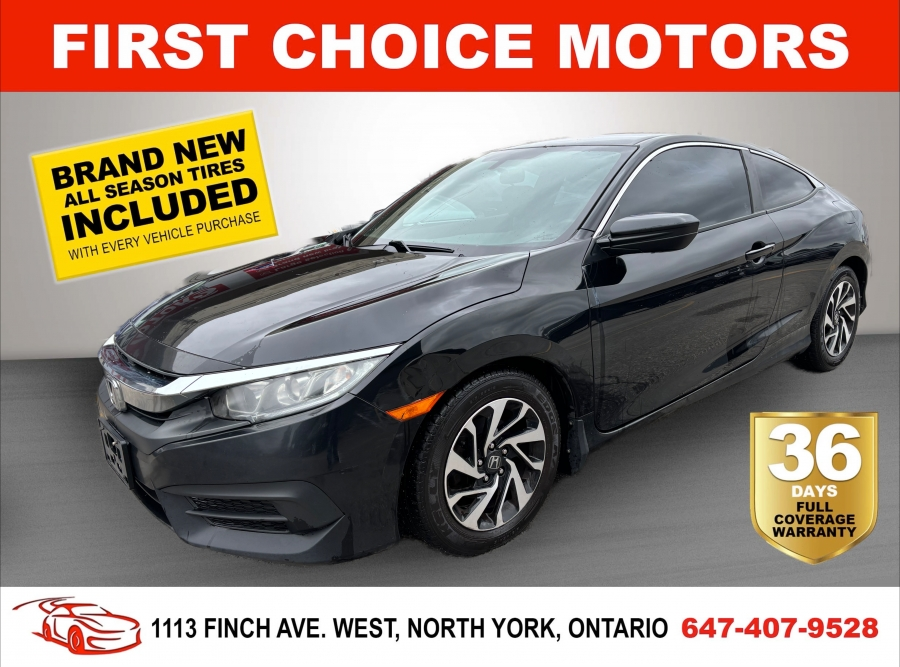 2016 Honda Civic LX ~AUTOMATIC, FULLY CERTIFIED WITH WARRANTY!!!~