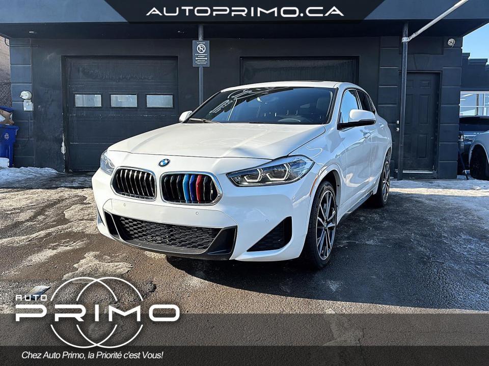 2022 BMW X2 XDrive28i M Package Cuir Nav Toit Pano Cam Mags