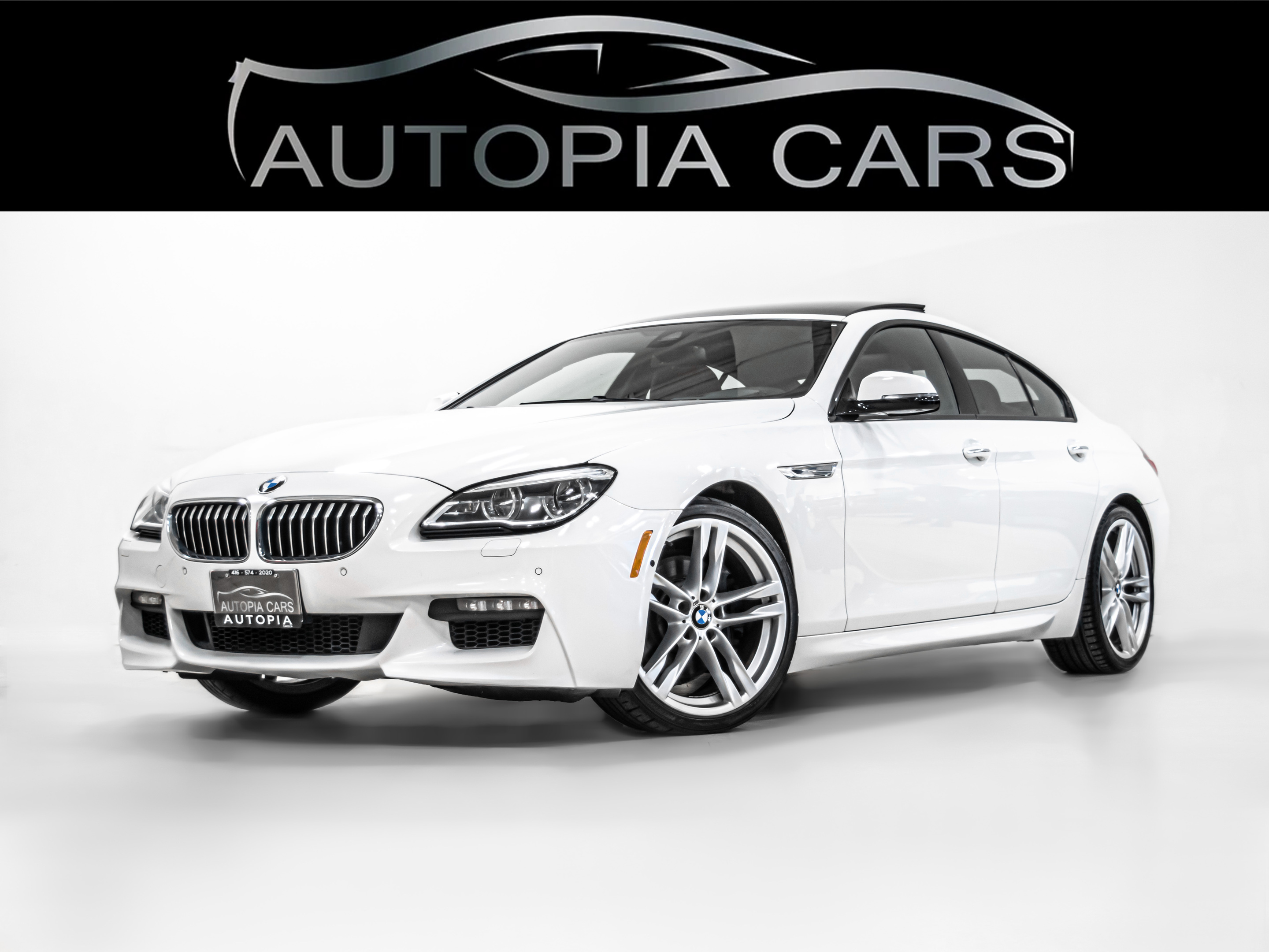 2017 BMW 6 Series 640i xDrive AWD Gran Coupe BLIND SPOT HEADS UP