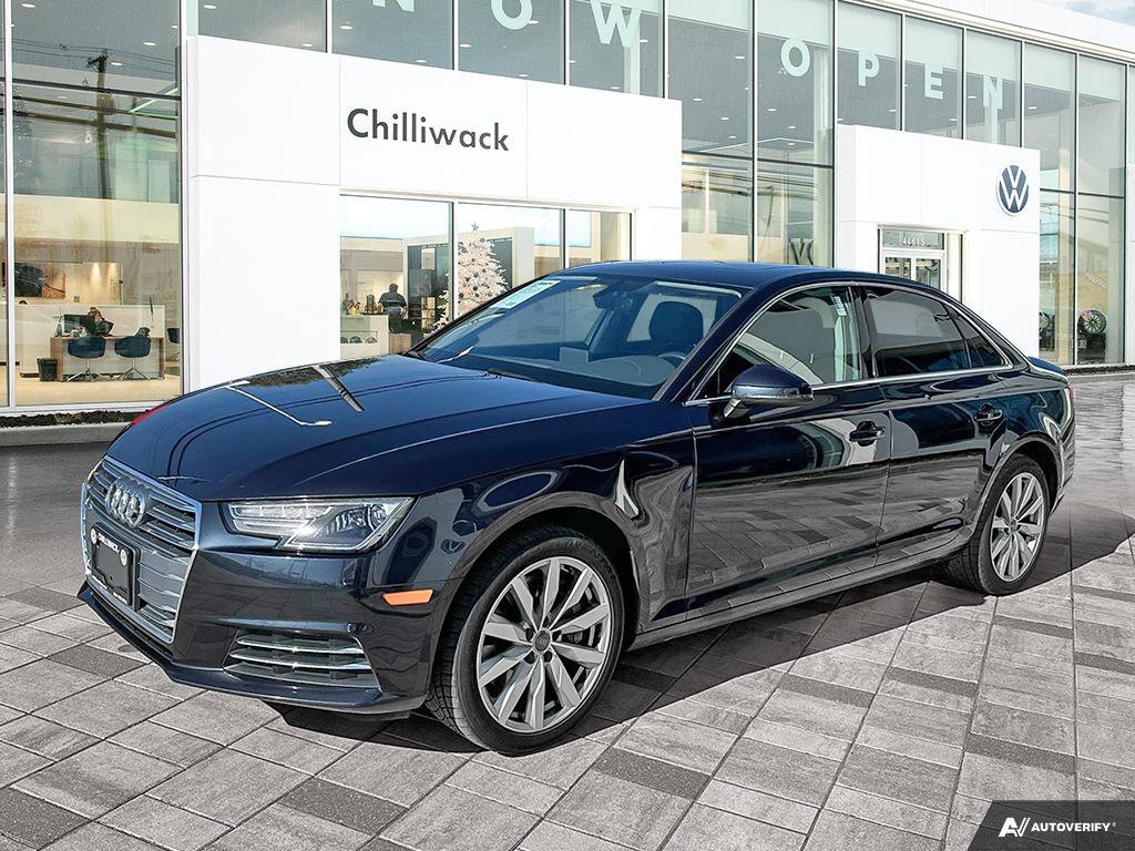 2017 Audi A4 Komfort *BC ONLY!* AWD, Rear A/C, Leather Seats, S