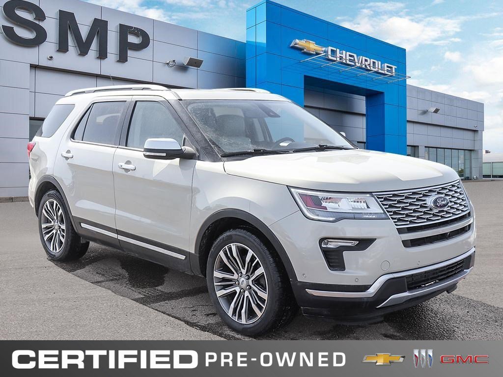 2018 Ford Explorer Platinum | AWD | Sunroof | Heated / Vented Leather