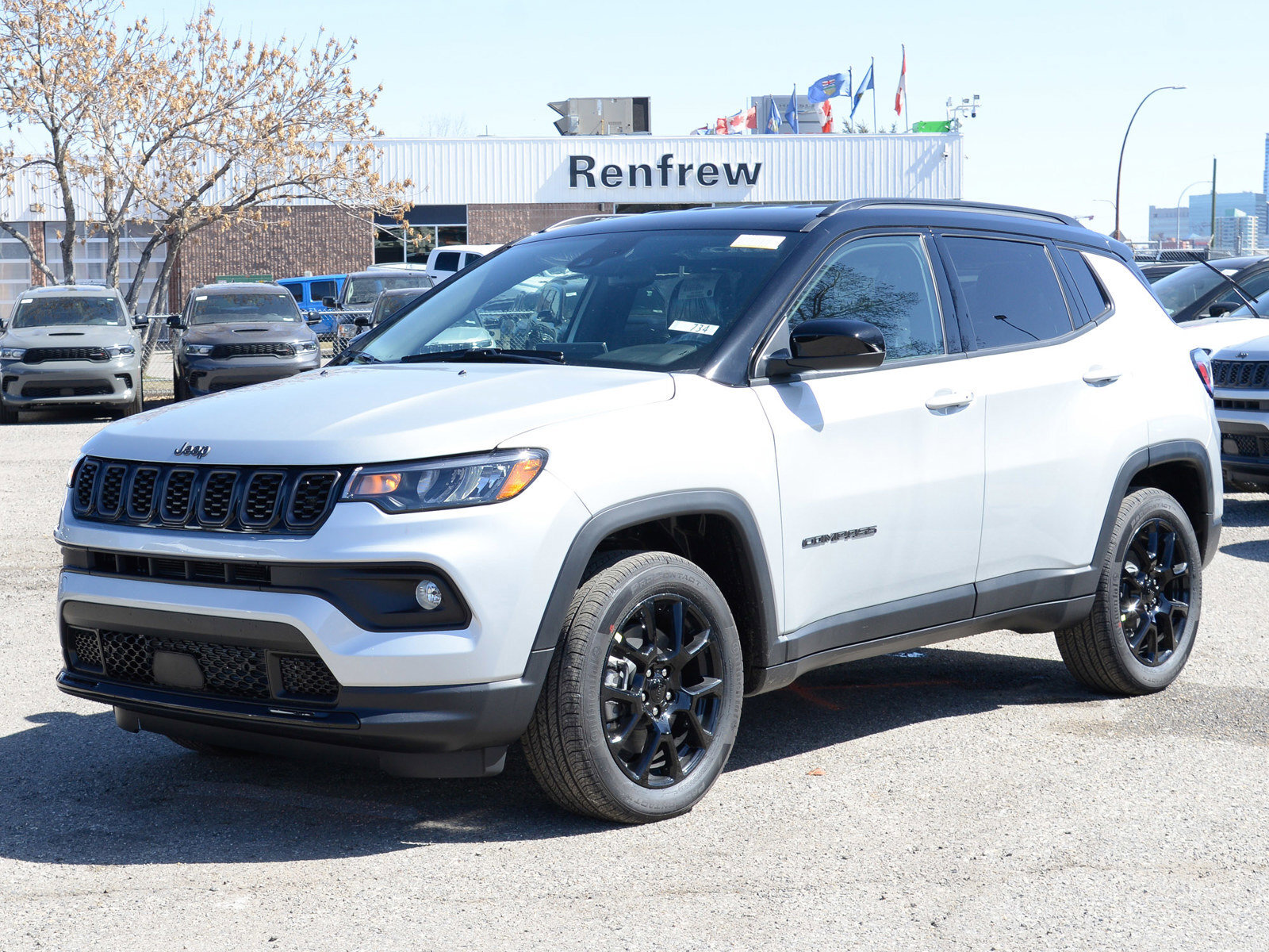 2024 Jeep Compass Altitude 4x4, Nav, Remote Start, Heated Leather