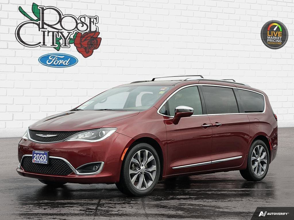 2020 Chrysler Pacifica Limited | 3.6L | V6 | Leather | Heated and Cooled 