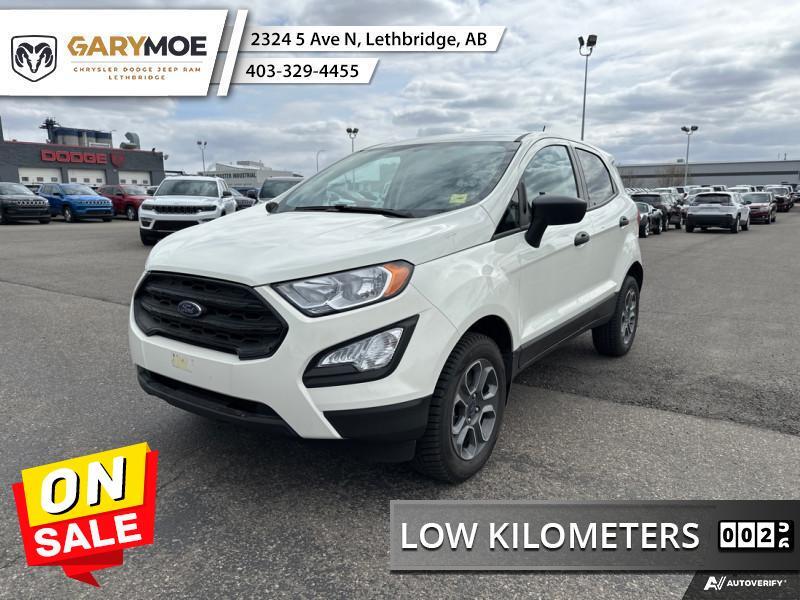 2022 Ford EcoSport S  Low Mileage, SYNC, Remote Keyless Entry, Cruise