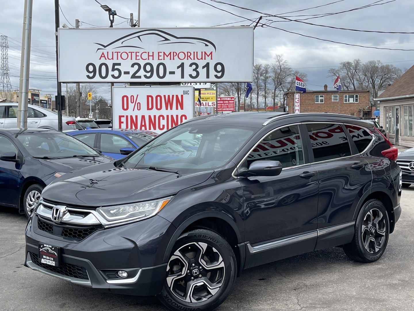 2019 Honda CR-V TOURING AWD / FULLY LOADED / LEATHER / PANO ROOF /