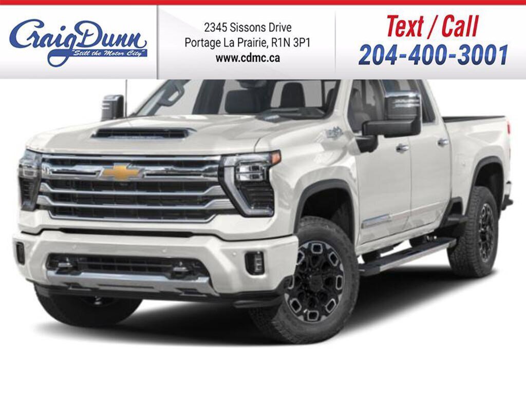 2024 Chevrolet SILVERADO 2500HD * HIGH COUNTRY Crew Cab 4x4 * LEATHER * VENTED & H