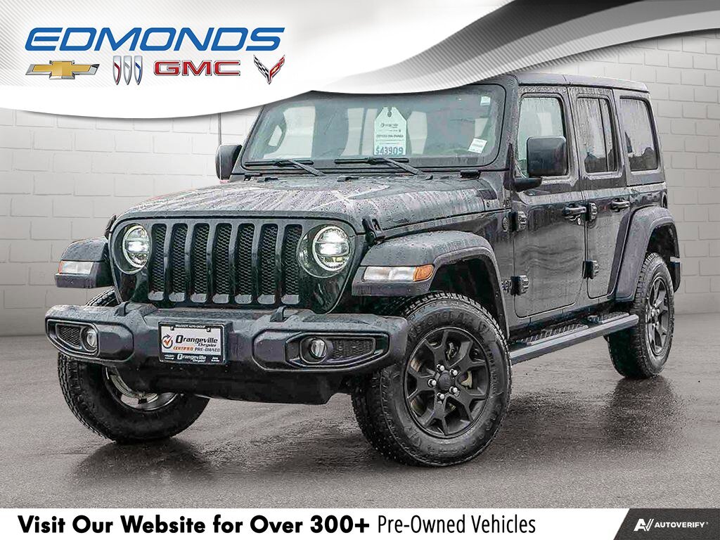 2021 Jeep Wrangler Unlimited WillysUNLIMITED WILLYS, 4X4, HEATED CLOT