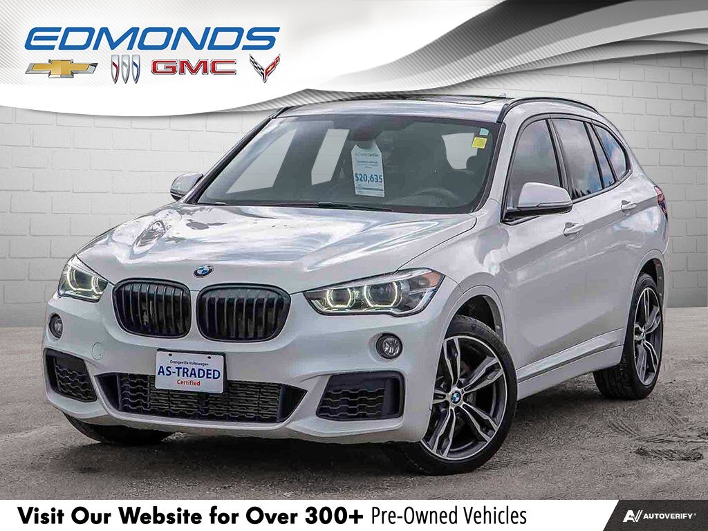2018 BMW X1 xDrive28iAS-TRADED CERTIFIED, ONE-OWNER