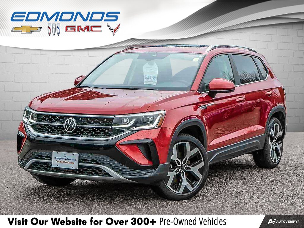 2023 Volkswagen Taos HighlineONE-OWNER, ACCIDENT-FREE, AWD