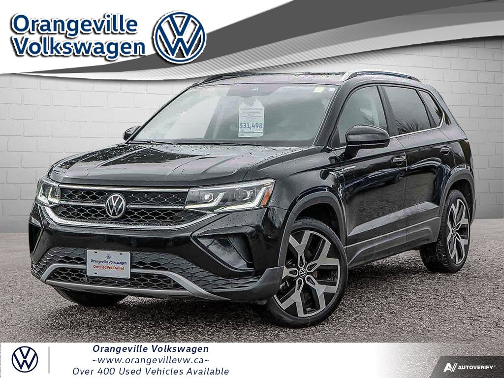 2022 Volkswagen Taos HighlineONE-OWNER, ACCIDENT-FREE, LOADED
