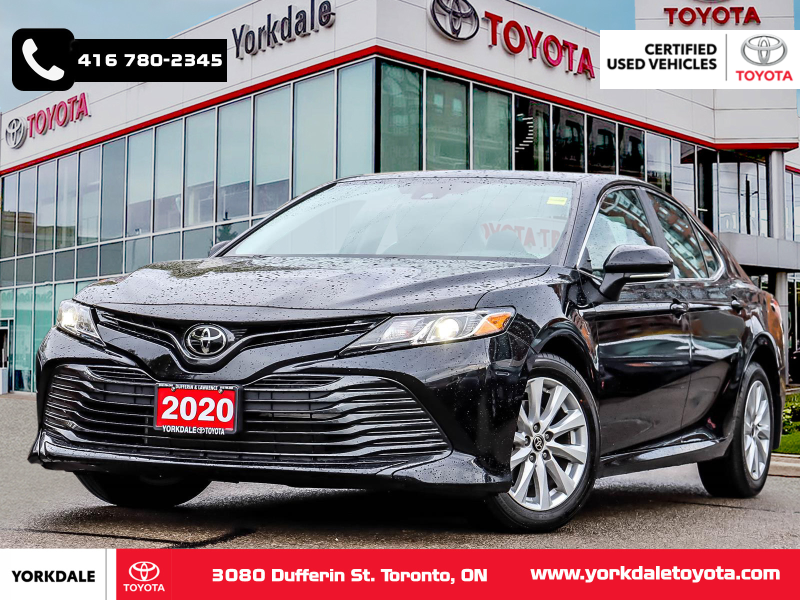 2020 Toyota Camry LE AWD 7.09% ON 72 MONTHS 