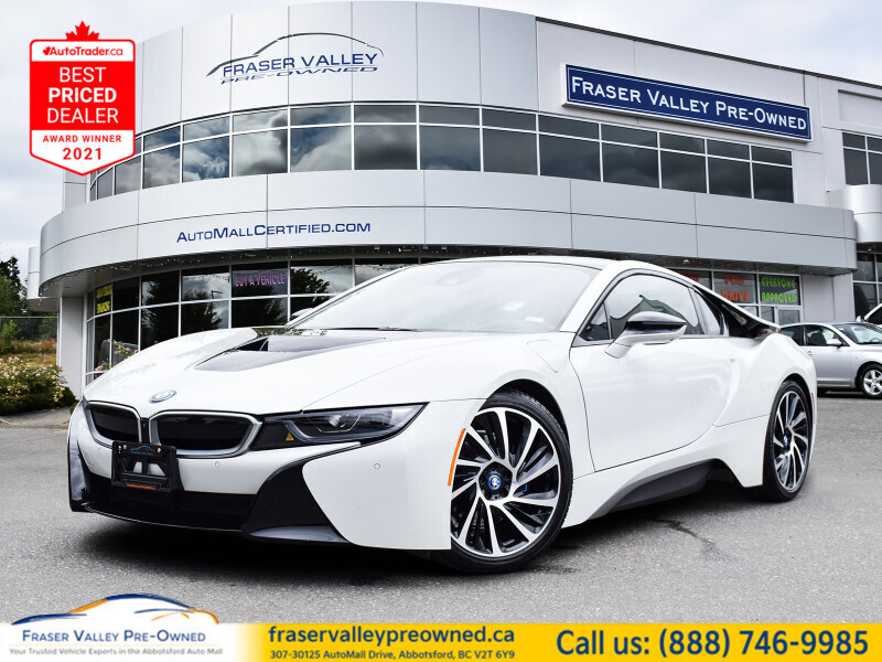 2017 BMW i8 2dr Cpe  Local, Loaded, No PST, No Luxury Tax